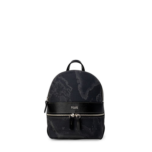 Alviero Martini Prima Classe Black Leather Backpack Alviero Martini Prima Classe Black