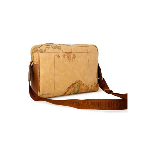 Alviero Martini Prima Classe Beige Polyester Handbag Alviero Martini Prima Classe Dark Salmon