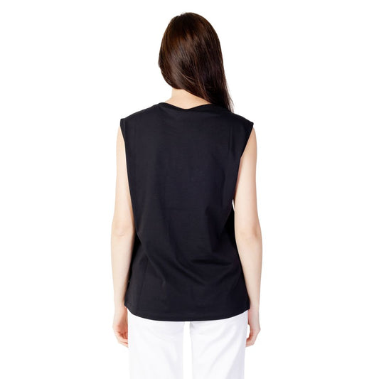 Blauer Black Cotton Tops & T-Shirt Blauer Black