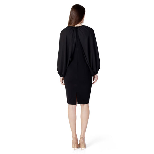 Rinascimento Black Polyester Dress Rinascimento Gray