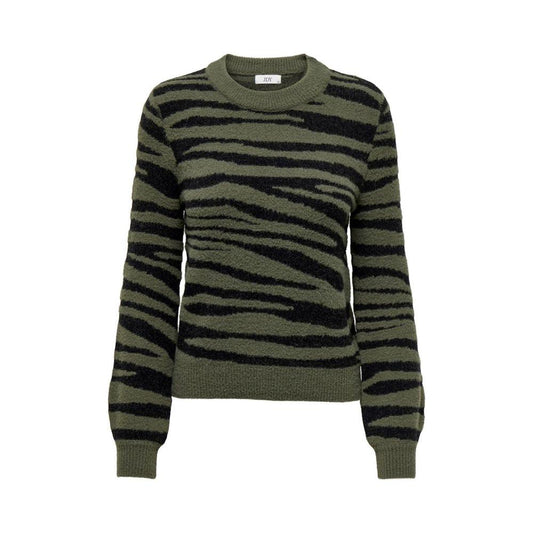 Jacqueline De Yong Green Nylon Sweater Jacqueline De Yong Dark Slate Gray