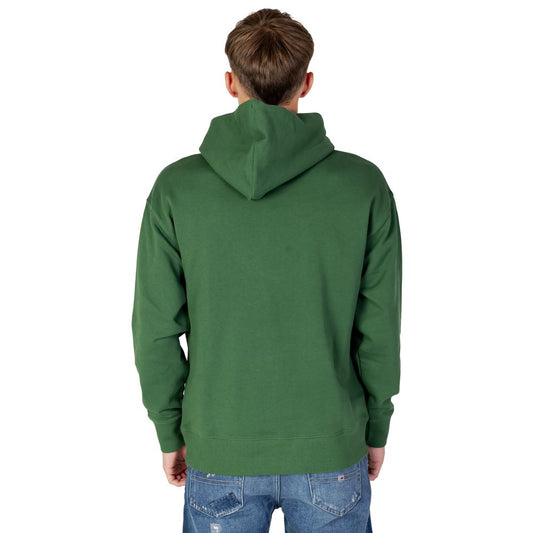 Tommy Hilfiger Jeans Green Cotton Sweater Tommy Hilfiger Jeans Dark Slate Gray