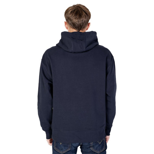Tommy Hilfiger Jeans Blue Cotton Sweater Tommy Hilfiger Jeans Dark Slate Gray