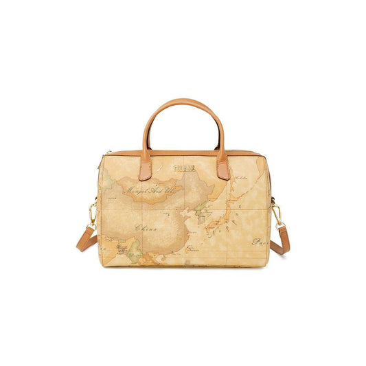 Alviero Martini Prima Classe Beige Leather Handbag Alviero Martini Prima Classe Tan