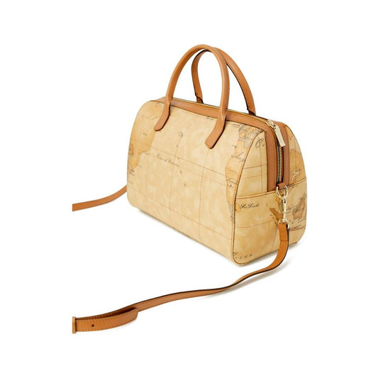 Alviero Martini Prima Classe Beige Leather Handbag Alviero Martini Prima Classe Tan