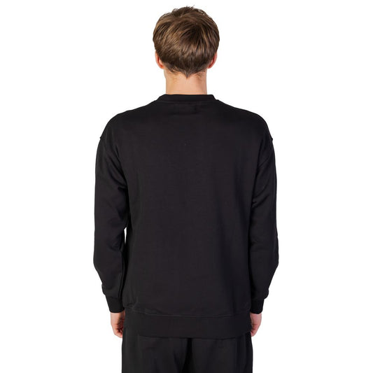 Underclub Black Cotton Sweater Underclub Black