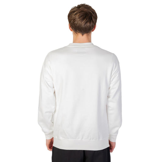Underclub White Cotton Sweater Underclub Lavender