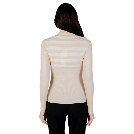 Morgan De Toi Pink Viscose Sweater Morgan De Toi Black