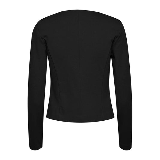 ICHI Black Polyester Suits & Blazer ICHI Black