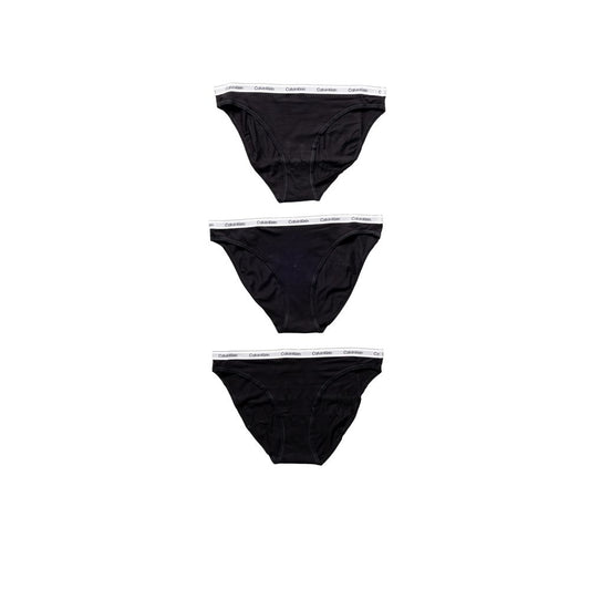 Calvin Klein Underwear Black Cotton Underwear Calvin Klein Underwear Black