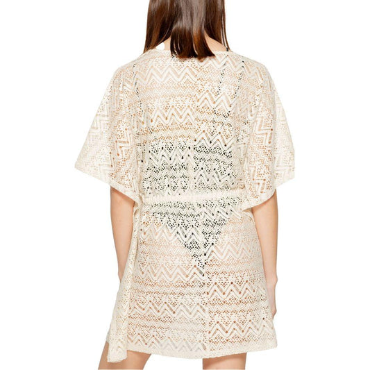 Vero Moda Beige Polyester Dress