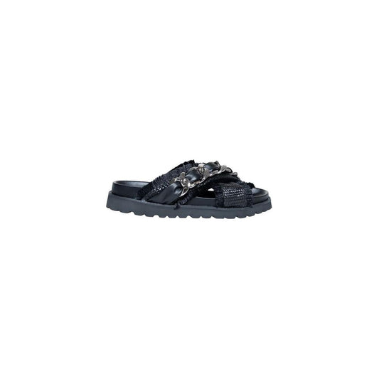 Cult Black Polyethylene Sandal Cult Dark Slate Gray