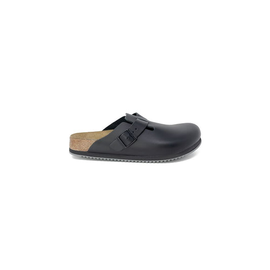 Birkenstock Black Leather Sandal Birkenstock Dark Slate Gray