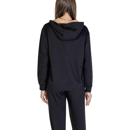 Alviero Martini Prima Classe Black Cotton Sweater Alviero Martini Prima Classe Dark Slate Gray