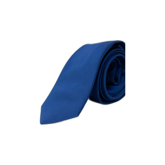 Antony Morato Blue Silk Ties & Bowty Antony Morato Dark Slate Blue