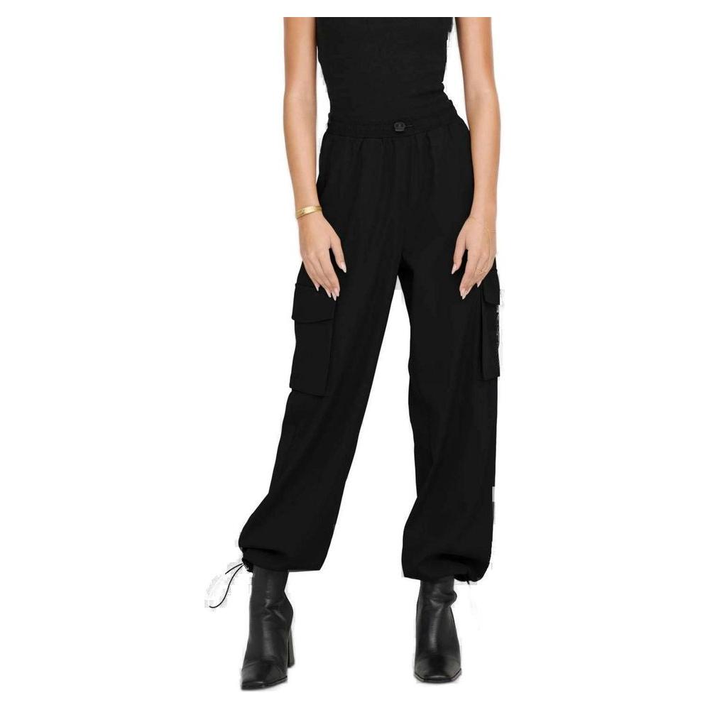 Only Black Cotton Jeans & Pant Only Tan