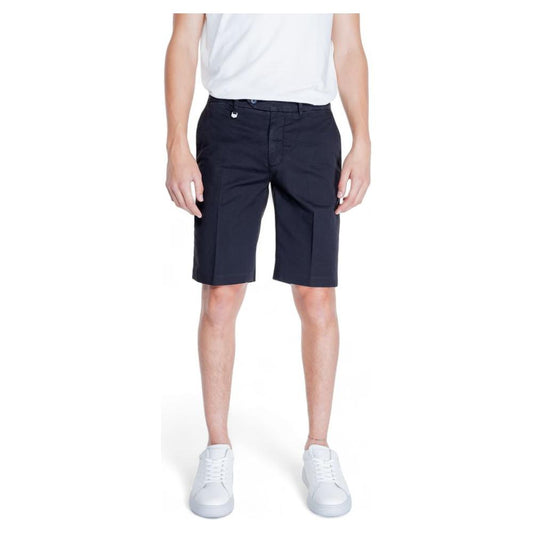 Antony Morato Black Cotton Short Antony Morato Light Gray