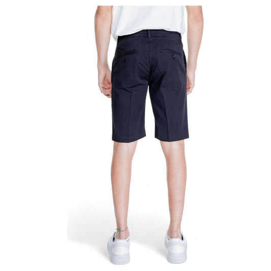 Antony Morato Black Cotton Short Antony Morato Light Gray
