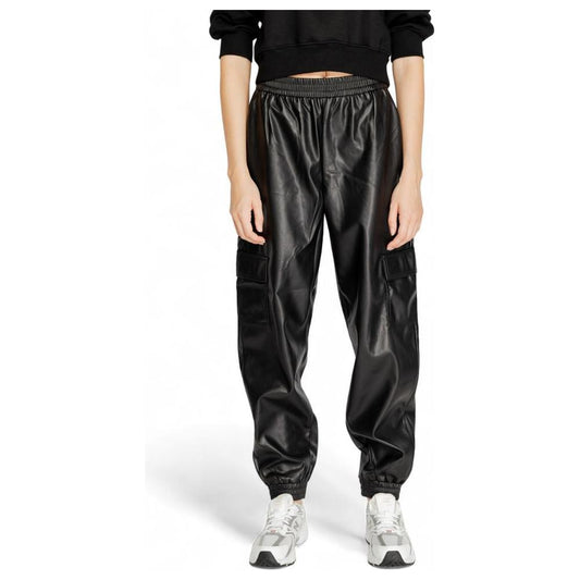 Only Black Polyester Jeans & Pant Only Dark Slate Gray