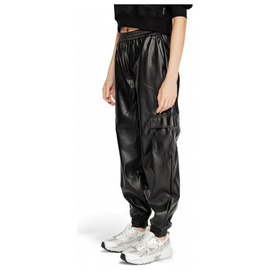 Only Black Polyester Jeans & Pant Only Light Gray