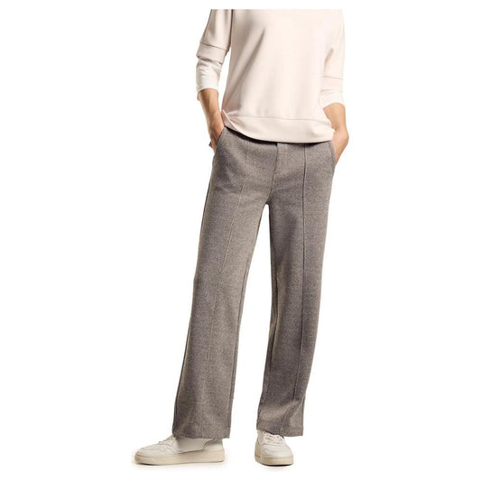Street One Black Viscose Jeans & Pant Street One Rosy Brown