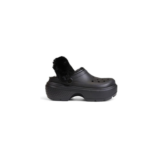 Crocs Black Synthetic Sandal Crocs Dark Slate Gray