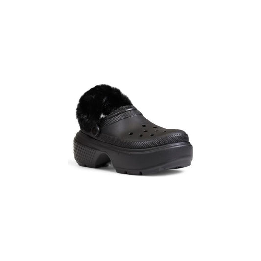 Crocs Black Synthetic Sandal Crocs Dark Slate Gray