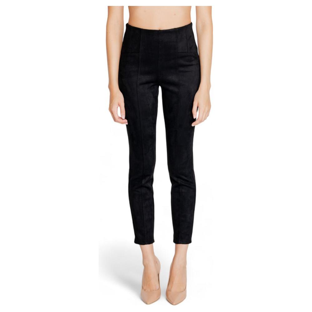 Street One Black Polyester Jeans & Pant Street One Wheat