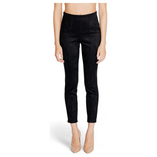 Street One Black Polyester Jeans & Pant Street One Wheat