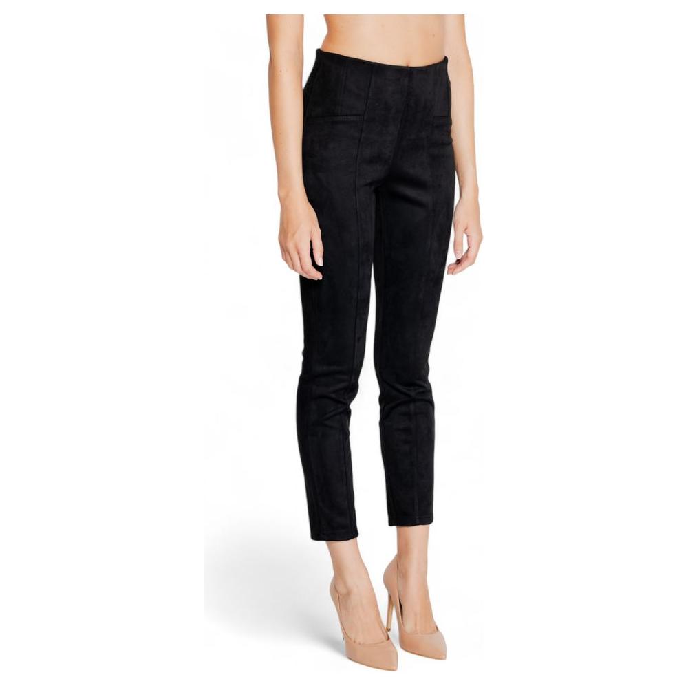 Street One Black Polyester Jeans & Pant Street One Wheat