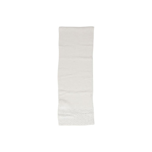 Pieces Beige Polyester Scarf Pieces Light Gray