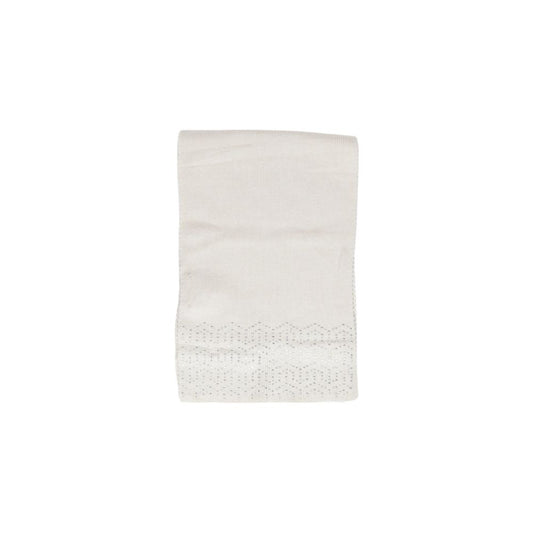 Pieces Beige Polyester Scarf Pieces Light Gray