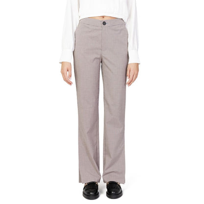 Only Beige Polyester Pant