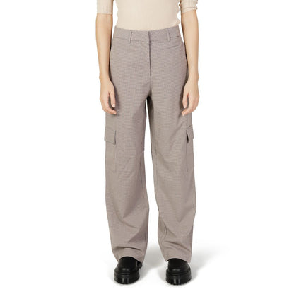 Only Beige Polyester Pant