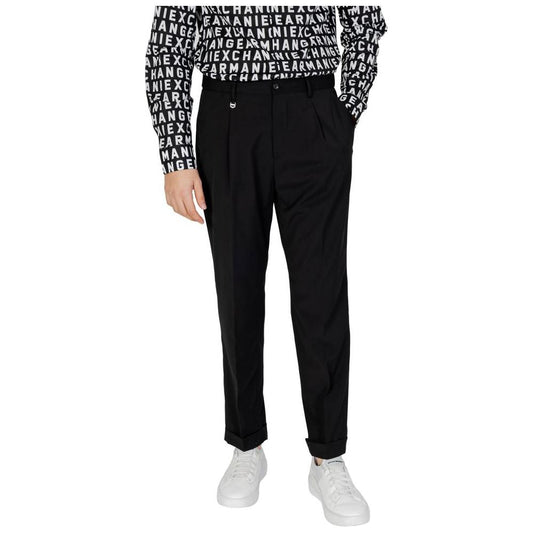 Antony Morato Black Polyester Jeans & Pant Antony Morato Light Gray