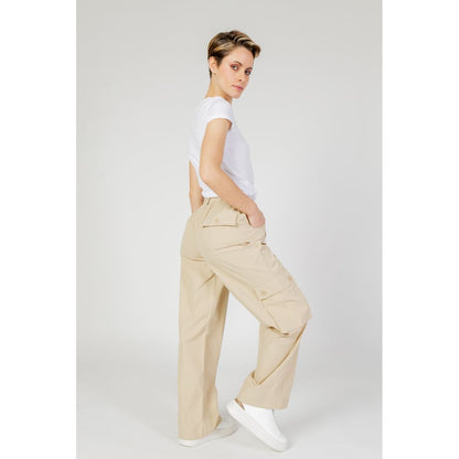 Only Beige Cotton Pant