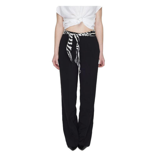 Only Black Polyester Jeans & Pant Only Black