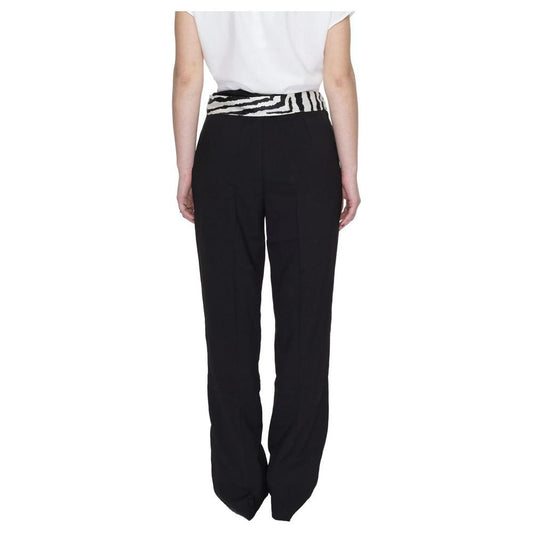 Only Black Polyester Jeans & Pant Only Black