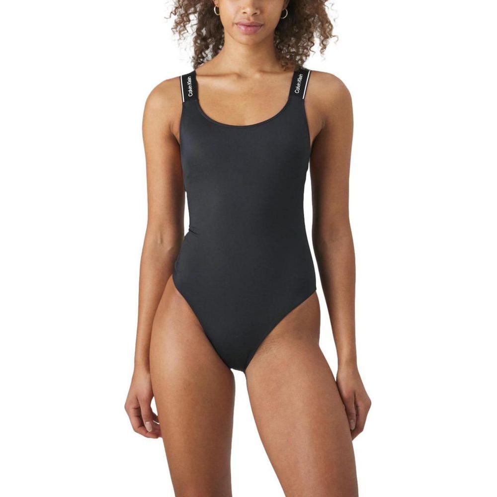 Calvin Klein Black Nylon Swimwear Calvin Klein Rosy Brown