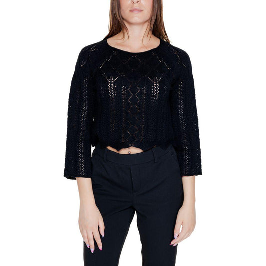 Vero Moda Black Cotton Tops & T-Shirt Vero Moda Tan