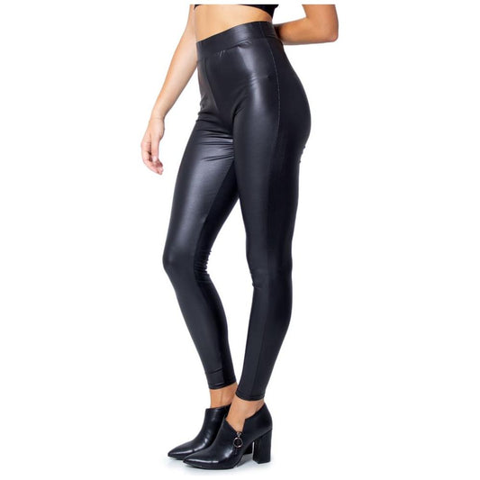 Only Black Polyester Jeans & Pant Only Dark Slate Gray