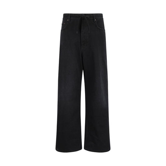 Balenciaga Denim Pants Balenciaga Black