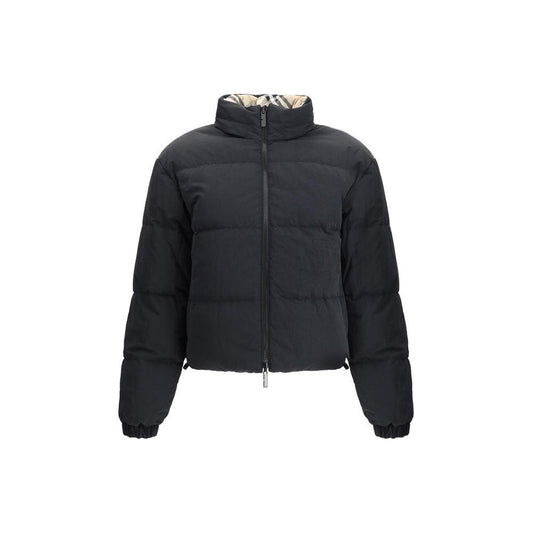 Burberry Reversible Down Jacket Burberry Dark Slate Gray
