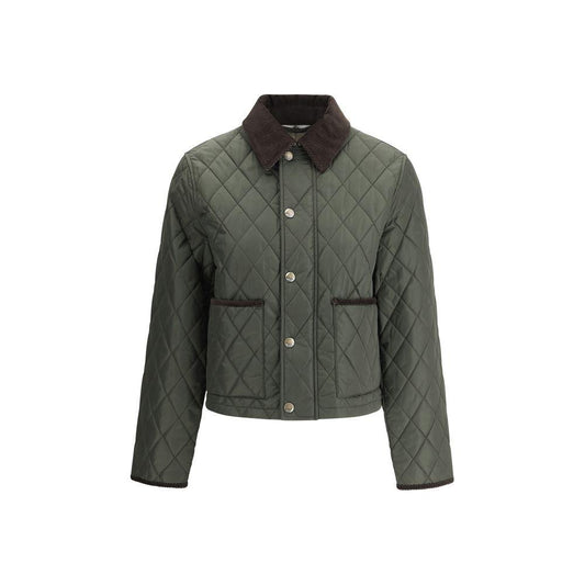Burberry Quilts Jacket Burberry Dark Slate Gray