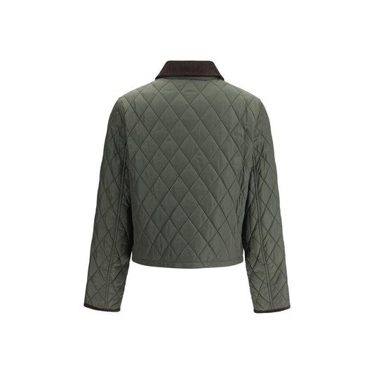 Burberry Quilts Jacket Burberry Dark Slate Gray
