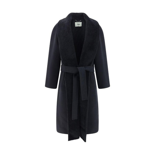 Fendi Coat Fendi Black