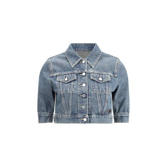 Prada Denim Jacket Prada Slate Gray