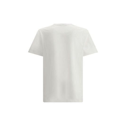 Balmain Letter Flock T-Shirt Balmain Light Gray