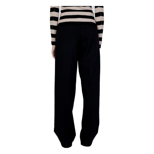 Street One Black Viscose Jeans & Pant Street One Gray