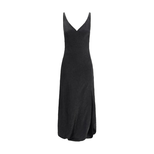 Alexander McQueen Cracked finish Long Dress Alexander McQueen Dark Slate Gray